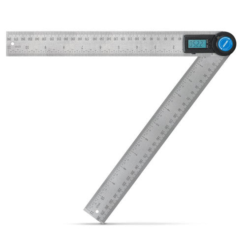 Accud AC-821-012-01 300mm (12") Combination Ruler & 360º Protractor