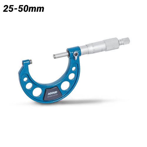 Accud AC-321-002-01 25-50mm (1-2") Metric Outside Micrometer