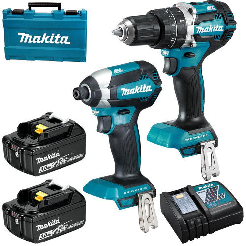 Makita 18v brushless 2 piece combo kit sale