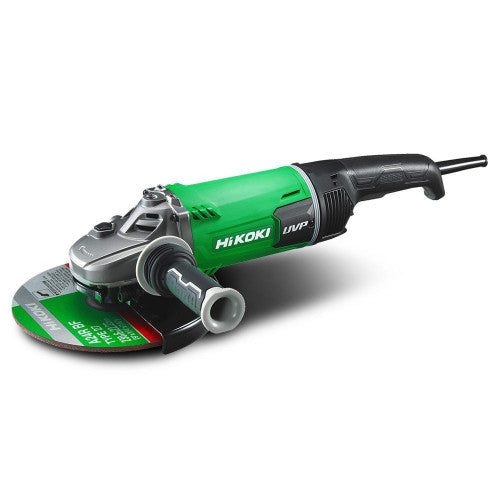 HiKOKI G23UDY2(H1Z) 2400W 230mm (9") Angle Grinder with Trigger (Deadman) Switch