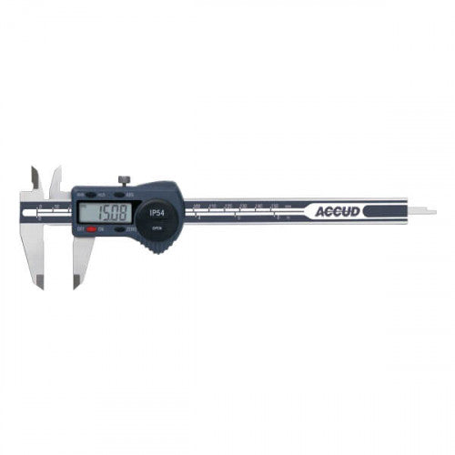 ACCUD AC-111-008-11 - Coolant Proof IP54 Dual Scale Digital Caliper