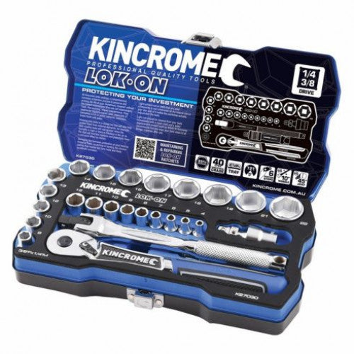 Lokon Socket Set 1/4 & 3/8" 26 Piece Metric